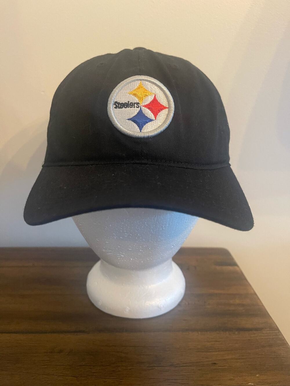 Steelers NFL Reebok Baseball Hat Flex Fit Team Apparel On Field
